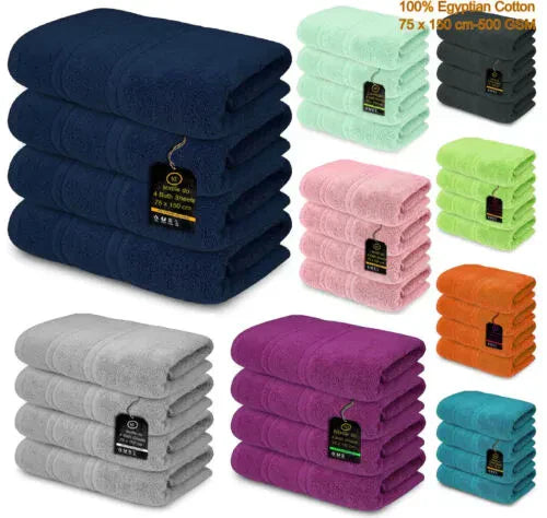 Upgrade Your Bathroom with Large Jumbo Egyptian Combed Cotton Bath Sheets